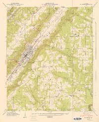 Ft Payne 1947 topographic map thumbnail