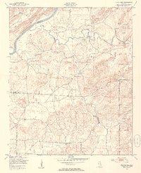 Francis Mill 1947 topographic map thumbnail