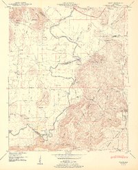 Grant 1950 topographic map preview