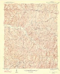 Guinn Cross Roads 1947 topographic map thumbnail