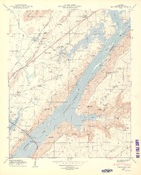 Hollywood 1950 topographic map thumbnail