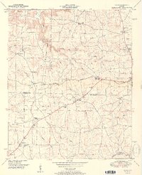 Hulaco 1952 topographic map thumbnail