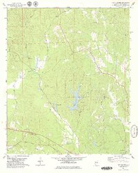 Lake Lurleen 1978 topographic map preview