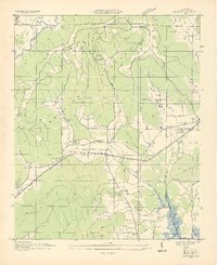 Lim Rock 1936 topographic map preview