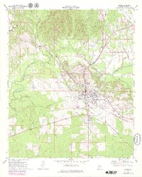 Linden 1970 topographic map preview