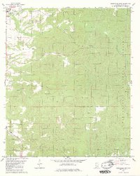 Moundville East 1980 topographic map thumbnail