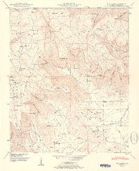 Mud Creek 1951 topographic map thumbnail