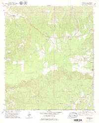 Nanafalia 1978 topographic map thumbnail