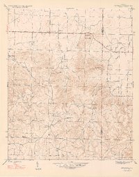 Newburg 1947 topographic map thumbnail