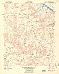 Newsome Sinks 1950 topographic map thumbnail