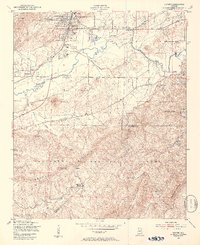 Oxford 1947 topographic map thumbnail