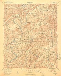 Ragland 1947 topographic map thumbnail