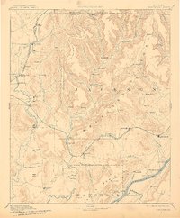 Scottsboro 1892 topographic map thumbnail
