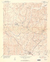 Sipsey 1951 topographic map thumbnail