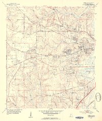 Spring Hill 1953 topographic map preview