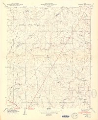 Sylvania 1950 topographic map preview