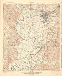 Tuscaloosa 1926 topographic map thumbnail