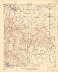 Tuscumbia 1926 topographic map thumbnail