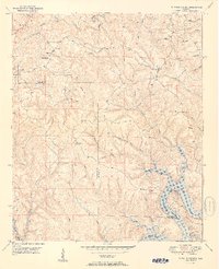 Tutwiler School 1951 topographic map thumbnail