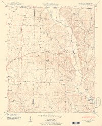 Union Hill 1951 topographic map thumbnail
