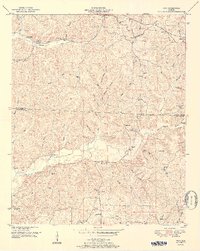 Vina 1951 topographic map preview