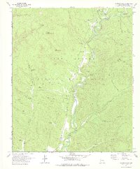 Alchesay Flat 1978 topographic map thumbnail