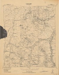 Arivaca 1920 topographic map thumbnail