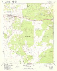 Ash Fork 1979 topographic map thumbnail