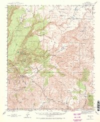 Bagdad 1945 topographic map thumbnail