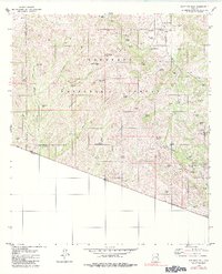 Bartlett Mtn 1979 topographic map thumbnail