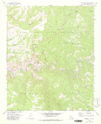 Beckers Butte 1978 topographic map thumbnail