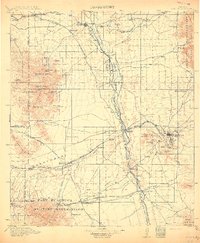Benson 1915 topographic map thumbnail