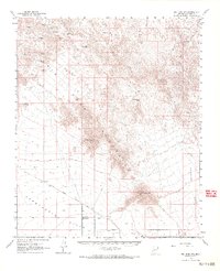 Big Horn Mts 1961 topographic map thumbnail