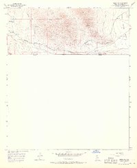 Bisbee SE 1958 topographic map thumbnail