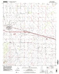 Bowie 1996 topographic map thumbnail