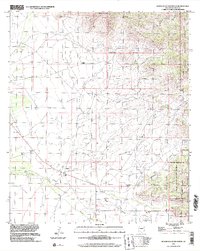 Bowie Mountain South 1996 topographic map thumbnail