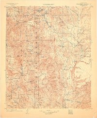 Bradshaw Mountains 1903 topographic map thumbnail