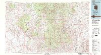 Bradshaw Mts 1981 topographic map thumbnail