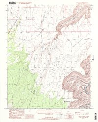 Buffalo Ranch 1988 topographic map thumbnail