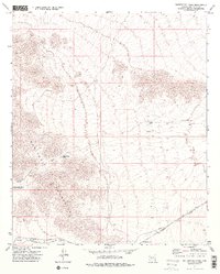 Butterfield Pass 1973 topographic map thumbnail