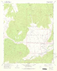 Canyon Day 1978 topographic map thumbnail