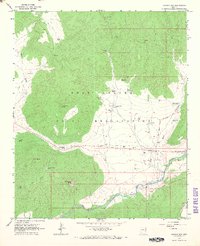 Canyon Day 1966 topographic map thumbnail