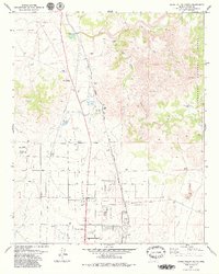 Chino Valley North 1979 topographic map thumbnail