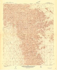 Chloride 1939 topographic map thumbnail