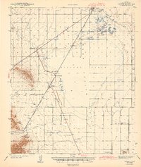 Cochise 1943 topographic map thumbnail