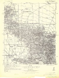 Cochise Head 1926 topographic map thumbnail