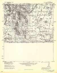 College Peaks 1940 topographic map thumbnail