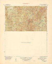 Crown King 1948 topographic map thumbnail