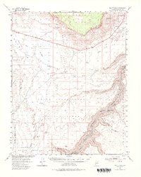 Emmett Wash 1954 topographic map thumbnail