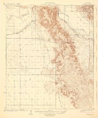 Fortuna 1929 topographic map thumbnail